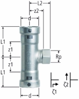 Show products in category Nussbaum Optifitt-Press-T-Stück mit Innengewinde Picture for category Nussbaum Optifitt-Press-T-Stück mit Innengewinde