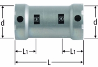 Show products in category Nussbaum Optifitt-Press-Schiebemuffe Picture for category Nussbaum Optifitt-Press-Schiebemuffe