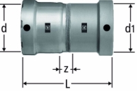 Show products in category Nussbaum Optifitt-Press-Muffe auf Siederohre Picture for category Nussbaum Optifitt-Press-Muffe auf Siederohre