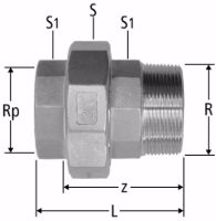 Show products in category Nussbaum Optifitt-Serra-Verschraubung mit Aussengewinde, Dichtung PTFE Picture for category Nussbaum Optifitt-Serra-Verschraubung mit Aussengewinde, Dichtung PTFE