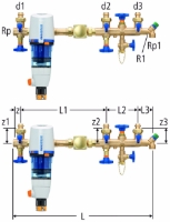 Show products in category Nussbaum Standard-Verteilbatterie mit Redfil rückspülbar mit Optipress-Aquaplus-Anschlussverschraubungen 92020 / 92021, mit Anschlussflansch 12085 Picture for category Nussbaum Standard-Verteilbatterie mit Redfil rückspülbar mit Optipress-Aquaplus-Anschlussverschraubungen 92020 / 92021, mit Anschlussflansch 12085