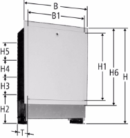 Show products in category Nussbaum Verteilerkasten mit Türe und Rahmen pulverbeschichtet, weiss RAL 9010 Picture for category Nussbaum Verteilerkasten mit Türe und Rahmen pulverbeschichtet, weiss RAL 9010