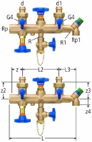 Show details for Nussbaum  31171 Interbloc mit Optipress-Aquaplus-Anschlussverschraubungen 92020 / 92021, Grösse: 1 x 28 x 22, Art.Nr. 31171.22 Picture of Nussbaum  31171 Interbloc mit Optipress-Aquaplus-Anschlussverschraubungen 92020 / 92021, Grösse: 1 x 28 x 22, Art.Nr. 31171.22