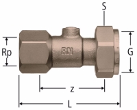 Show details for Nussbaum  92017 Optifitt-Serra-Anschlussverschraubung absperrbar mit Kugelhahn, Grösse: 15 (½), Art.Nr. 92017.04 Picture of Nussbaum  92017 Optifitt-Serra-Anschlussverschraubung absperrbar mit Kugelhahn, Grösse: 15 (½), Art.Nr. 92017.04