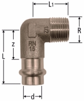 Show details for Nussbaum  81008 Optipress-Aquaplus-Winkel mit Aussengewinde, Grösse: 15 x ½, Art.Nr. 81008.21 Picture of Nussbaum  81008 Optipress-Aquaplus-Winkel mit Aussengewinde, Grösse: 15 x ½, Art.Nr. 81008.21
