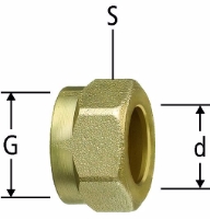 Show details for Nussbaum  86098 Optiflex-Überwurfmutter, Grösse: ⅝ x 16, Art.Nr. 86098.21 Picture of Nussbaum  86098 Optiflex-Überwurfmutter, Grösse: ⅝ x 16, Art.Nr. 86098.21