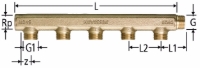 Show details for Nussbaum  86003 Optiflex-Verteiler gerade, 5-fach mit Innengewinde und Aussengewinde, Grösse: DN 25 x 5, Art.Nr. 86003.35 - 86003.55 Picture of Nussbaum  86003 Optiflex-Verteiler gerade, 5-fach mit Innengewinde und Aussengewinde, Grösse: DN 25 x 5, Art.Nr. 86003.35 - 86003.55