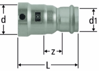Show details for Nussbaum  57037 Optifitt-Press-Übergang auf Optipress-Therm, Grösse: ⅜ x 15, Art.Nr. 57037.22 Picture of Nussbaum  57037 Optifitt-Press-Übergang auf Optipress-Therm, Grösse: ⅜ x 15, Art.Nr. 57037.22