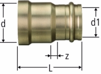 Zeige Details für Nussbaum  57040 Optifitt-Press-Übergang auf Optipress-Aquaplus, Grösse: 1 x 28, Art.Nr. 57040.25 Bild von Nussbaum  57040 Optifitt-Press-Übergang auf Optipress-Aquaplus, Grösse: 1 x 28, Art.Nr. 57040.25
