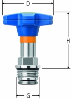 Show details for Nussbaum  80183 Easy-Top-Oberteil zu Schrägsitzventilen, Grösse: 22, Art.Nr. 80183.05 Picture of Nussbaum  80183 Easy-Top-Oberteil zu Schrägsitzventilen, Grösse: 22, Art.Nr. 80183.05