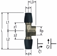 Show details for Nussbaum  85143 Optiflex-Profix-T-Stück mit Innengewinde, Grösse: 25 x ¾ x 25, Art.Nr. 85143.24 Picture of Nussbaum  85143 Optiflex-Profix-T-Stück mit Innengewinde, Grösse: 25 x ¾ x 25, Art.Nr. 85143.24