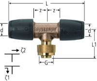 Show details for Nussbaum  85272 Optiflex-Profix-T-Stück auf Masterfix-Anschluss ½, Grösse: 16, Art.Nr. 85272.21 Picture of Nussbaum  85272 Optiflex-Profix-T-Stück auf Masterfix-Anschluss ½, Grösse: 16, Art.Nr. 85272.21
