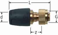 Show details for Nussbaum  85270 Optiflex-Profix-Übergang auf Masterfix-Anschluss ½, Grösse: 16, Art.Nr. 85270.21 Picture of Nussbaum  85270 Optiflex-Profix-Übergang auf Masterfix-Anschluss ½, Grösse: 16, Art.Nr. 85270.21