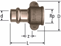Show details for Nussbaum  81038 Optipress-Aquaplus-Übergang mit Innengewinde und Verdrehnocken, Grösse: 15 x ½, Art.Nr. 81038.21 Picture of Nussbaum  81038 Optipress-Aquaplus-Übergang mit Innengewinde und Verdrehnocken, Grösse: 15 x ½, Art.Nr. 81038.21