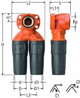 Show details for Nussbaum  85110 Optiflex-Profix-Doppeldose, Grösse: ½ x 16 x 16, Art.Nr. 85110.21 Picture of Nussbaum  85110 Optiflex-Profix-Doppeldose, Grösse: ½ x 16 x 16, Art.Nr. 85110.21
