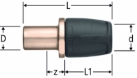 Show details for Nussbaum  85134 Optiflex-Profix-Übergang auf Optipress-Aquaplus, mit Einsteckende, Grösse: 15 x 16, Art.Nr. 85134.21 Picture of Nussbaum  85134 Optiflex-Profix-Übergang auf Optipress-Aquaplus, mit Einsteckende, Grösse: 15 x 16, Art.Nr. 85134.21