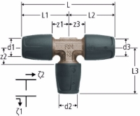 Show details for Nussbaum  85142 Optiflex-Profix-T-Stück, Grösse: 20 x 16 x 20, Art.Nr. 85142.24 Picture of Nussbaum  85142 Optiflex-Profix-T-Stück, Grösse: 20 x 16 x 20, Art.Nr. 85142.24