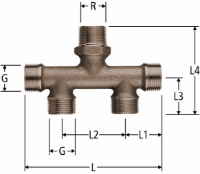Show details for Nussbaum  86023 Optiflex-Verteiler, Grösse: ¾ x 16/20, Art.Nr. 86023.21 Picture of Nussbaum  86023 Optiflex-Verteiler, Grösse: ¾ x 16/20, Art.Nr. 86023.21