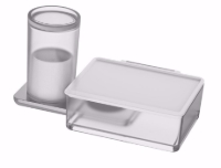 Show details for Bodenschatz - Hygiene-/Utensilienbox LIV Mattglas und Feuchttuch-/ , Art.Nr. :  BA58VC406 Picture of Bodenschatz - Hygiene-/Utensilienbox LIV Mattglas und Feuchttuch-/ , Art.Nr. :  BA58VC406