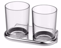 Show details for Bodenschatz - Doppelglashalter NIA ADESIO Tritan-Glas unzerbrechlich , Art.Nr. :  BA57VC515 Picture of Bodenschatz - Doppelglashalter NIA ADESIO Tritan-Glas unzerbrechlich , Art.Nr. :  BA57VC515