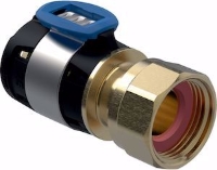 Show details for Geberit FlowFit Übergang mit Überwurfmutter d20mm, G1 1/8", Art.Nr. :620.672.00.1 Picture of Geberit FlowFit Übergang mit Überwurfmutter d20mm, G1 1/8", Art.Nr. :620.672.00.1