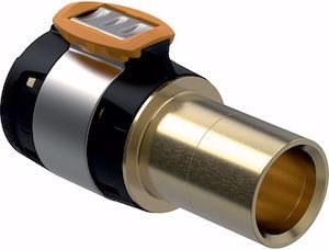 Picture of Geberit FlowFit Übergang auf Mapress mit Einschubende d63mm, d1 54mm, Art.Nr. :620.236.00.1