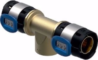Show details for Geberit FlowFit T-Stück mit Innengewinde d40mm, Rp1 1/4", d1 40mm, Art.Nr. :620.184.00.1 Picture of Geberit FlowFit T-Stück mit Innengewinde d40mm, Rp1 1/4", d1 40mm, Art.Nr. :620.184.00.1