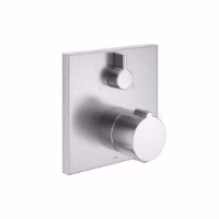 Show details for Wanne brushed steel Fertigmontageset mit Thermostat Funktionseinheit design, brushed steel,2Abgänge,BlueBox, Art.Nr. : 20.004.811.177 Picture of Wanne brushed steel Fertigmontageset mit Thermostat Funktionseinheit design, brushed steel,2Abgänge,BlueBox, Art.Nr. : 20.004.811.177