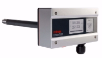 Show details for Rotronic HF4-Messumformer mit integriertem Fühler, Kanalmodell, 3-Leiter, mit Display, Speisung 18…40 VDC / 13…28 VAC, Ausgabe: 0…10V, Skalierung: 0…50°C & 0…100% rF, Art.Nr. :HF432-DB1XD1XX Picture of Rotronic HF4-Messumformer mit integriertem Fühler, Kanalmodell, 3-Leiter, mit Display, Speisung 18…40 VDC / 13…28 VAC, Ausgabe: 0…10V, Skalierung: 0…50°C & 0…100% rF, Art.Nr. :HF432-DB1XD1XX