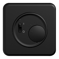 Show details for Feller STANDARDdue Thermostat schwarz, Art.Nr. :4251.QMI.60 Picture of Feller STANDARDdue Thermostat schwarz, Art.Nr. :4251.QMI.60