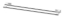 Show details for Bodenschatz - Badetuchstange CHIC 22 doppelt 60 cm, A 11,1 cm, kürzbar, Art.Nr. : BA21VC207 Picture of Bodenschatz - Badetuchstange CHIC 22 doppelt 60 cm, A 11,1 cm, kürzbar, Art.Nr. : BA21VC207