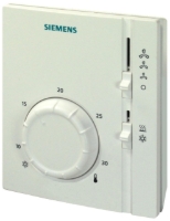 Show details for Siemens Elektromechanischer Raumthermostat für 4-Rohr-Ventilatorkonvektoren, Wahlschalter Heizen/Kühlen, Art.Nr.: RAB31 Picture of Siemens Elektromechanischer Raumthermostat für 4-Rohr-Ventilatorkonvektoren, Wahlschalter Heizen/Kühlen, Art.Nr.: RAB31