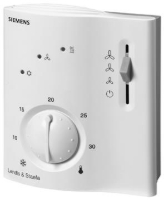 Show details for Siemens Raumthermostat für 2-Rohr-Ventilatorkonvektoren, AC 230 V, Stellsignal 2-Punkt, Rückluftfühler, Art.Nr.: RCC10 - abgelöst durch RDG100 Picture of Siemens Raumthermostat für 2-Rohr-Ventilatorkonvektoren, AC 230 V, Stellsignal 2-Punkt, Rückluftfühler, Art.Nr.: RCC10 - abgelöst durch RDG100