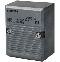 Show details for Siemens Anschlusselektronik für Magnetventile, AC 24 V, DC 4...20 mA / 0...20 V Phs, Art.Nr.: ZM121/A Picture of Siemens Anschlusselektronik für Magnetventile, AC 24 V, DC 4...20 mA / 0...20 V Phs, Art.Nr.: ZM121/A