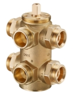 Show products in category Oventrop - Hydraulischer Abgleich in Heizungs- und Kühlanlagen - „Optibal W6“ 6-Wege-Kugelhahn Picture for category Oventrop - Hydraulischer Abgleich in Heizungs- und Kühlanlagen - „Optibal W6“ 6-Wege-Kugelhahn