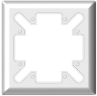 Show details for Oventrop - Abdeckrahmen 88 x 88 mm für Unterputzdosen, verkehrsweiß (RAL 9016), Art.Nr. : 1150693 Picture of Oventrop - Abdeckrahmen 88 x 88 mm für Unterputzdosen, verkehrsweiß (RAL 9016), Art.Nr. : 1150693