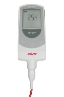 Show details for Ebro Electronic TFX 410+TPX 400 Thermometer mit Einstichfühler NL120/3mm, -50°C/+300°C, an Handgriff an 60cm Silikonkabel, Lemo, Art.Nr. : 1340-5416 Picture of Ebro Electronic TFX 410+TPX 400 Thermometer mit Einstichfühler NL120/3mm, -50°C/+300°C, an Handgriff an 60cm Silikonkabel, Lemo, Art.Nr. : 1340-5416