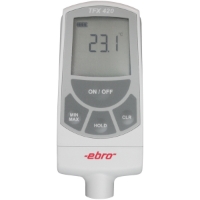 Show details for Ebro Electronic TFX 420 Thermometer, min/max/hold, -50°C/+400°C, Lemo, exkl. Temperaturfühler, Art.Nr. : 1340-5425 Picture of Ebro Electronic TFX 420 Thermometer, min/max/hold, -50°C/+400°C, Lemo, exkl. Temperaturfühler, Art.Nr. : 1340-5425