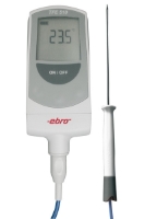 Show details for Ebro Electronic TFE-510+TPE 400 Thermometer Typ T (schnelle Ansprechzeit), mit Einstichfühler NL120/3mm an Handgriff an 60cm Silikonkabel, Lemo, Art.Nr. : 1340-5516 Picture of Ebro Electronic TFE-510+TPE 400 Thermometer Typ T (schnelle Ansprechzeit), mit Einstichfühler NL120/3mm an Handgriff an 60cm Silikonkabel, Lemo, Art.Nr. : 1340-5516