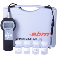 Show details for Ebro Electronic PHT 830-1 pH-Meter-Set (pH-Meter, Kunststoff-Elektrode, 3 Pufferlösungen, KCl-Lösung, alles im Kunststoffkoffer), Art.Nr. : 1340-5812 Picture of Ebro Electronic PHT 830-1 pH-Meter-Set (pH-Meter, Kunststoff-Elektrode, 3 Pufferlösungen, KCl-Lösung, alles im Kunststoffkoffer), Art.Nr. : 1340-5812