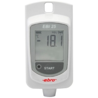 Show details for Ebro Electronic EBI 25-T Funk-Temp.-Datenlogger, Sensor intern, -30°C/60°C, Art.Nr. : 1340-6200 Picture of Ebro Electronic EBI 25-T Funk-Temp.-Datenlogger, Sensor intern, -30°C/60°C, Art.Nr. : 1340-6200