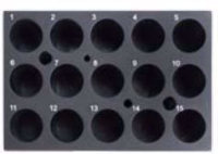 Show details for Ebro Electronic Hygiena IB-002 15-Well-Block zu Inkubator 2, Art.Nr. : IB-002 Picture of Ebro Electronic Hygiena IB-002 15-Well-Block zu Inkubator 2, Art.Nr. : IB-002