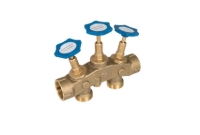 Show details for SoftWater Verschneidearmatur 3-Hahnen, Durchgang (Rp): IG 1  1/2", Abgang (G): AG 1  1/2", DN: 25, Länge (L): 216 mm, Art.Nr. : 7348 Picture of SoftWater Verschneidearmatur 3-Hahnen, Durchgang (Rp): IG 1  1/2", Abgang (G): AG 1  1/2", DN: 25, Länge (L): 216 mm, Art.Nr. : 7348