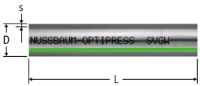 Show details for Nussbaum 81082.28 Optipress-Edelstahlrohr 1.4521 D54 Picture of Nussbaum 81082.28 Optipress-Edelstahlrohr 1.4521 D54