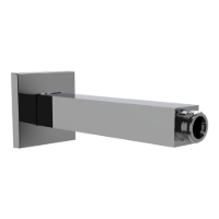 Show details for Laufen Armaturen - Brausedeckenarm, Länge 150 mm, quadratische Rosette, 1/2'', inox look , Art.Nr. : HF546027100000 Picture of Laufen Armaturen - Brausedeckenarm, Länge 150 mm, quadratische Rosette, 1/2'', inox look , Art.Nr. : HF546027100000