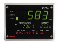 Show details for Rotronic - CO2-DISPLAY inkl. Netzgerät AC1214, Werkszertifikat und Schrauben und Dübel zur Montage - neu Picture of Rotronic - CO2-DISPLAY inkl. Netzgerät AC1214, Werkszertifikat und Schrauben und Dübel zur Montage - neu