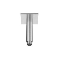 Show details for KWC Brausenarm Decke L125, brushed steel, Rosette eckig, Art.Nr. : 26.000.823.177 Picture of KWC Brausenarm Decke L125, brushed steel, Rosette eckig, Art.Nr. : 26.000.823.177