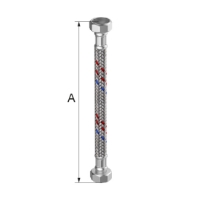Show details for MEIBES meiflex S/H/K 3/4" IG/IG, 500 mm, ID 13m, Art.Nr. : M5715.1207.50 Picture of MEIBES meiflex S/H/K 3/4" IG/IG, 500 mm, ID 13m, Art.Nr. : M5715.1207.50