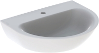 Show details for Geberit Renova Waschtisch mit Hahnloch ohne Überlauf weiss, 55x45 cm, Art.Nr. :500.578.01.1 Picture of Geberit Renova Waschtisch mit Hahnloch ohne Überlauf weiss, 55x45 cm, Art.Nr. :500.578.01.1