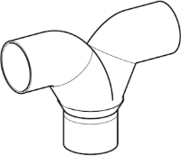 Show details for Geberit Silent Hosenabzweig 90° 110/90 mm, Art.Nr. :310.481.14.1 Picture of Geberit Silent Hosenabzweig 90° 110/90 mm, Art.Nr. :310.481.14.1